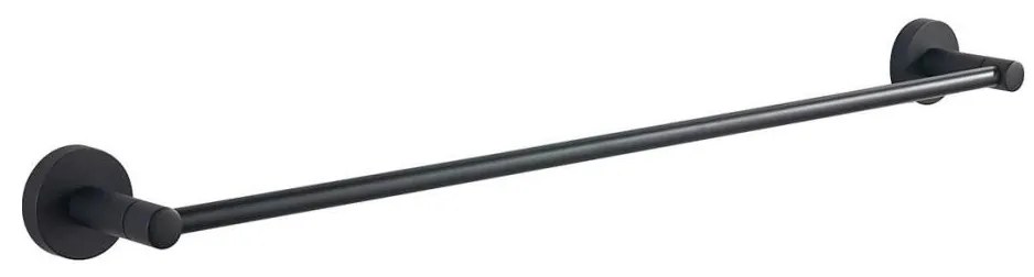 Aqualine - Стенна закачалка за кърпи SAMBA 7,3x64,5 см черен