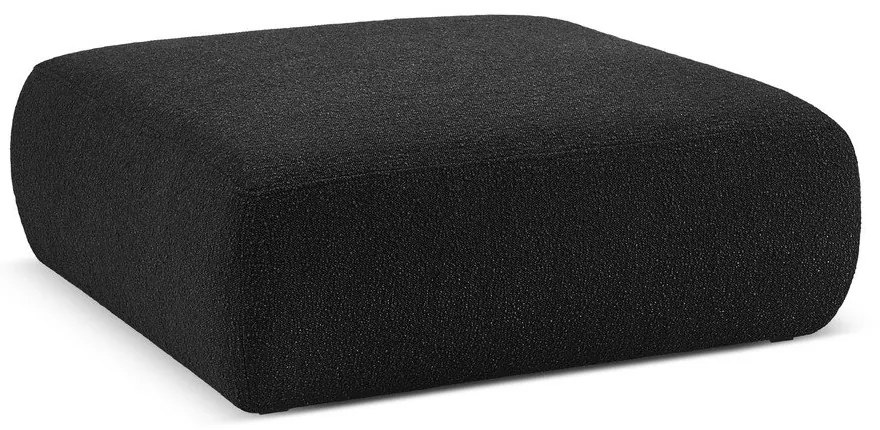 Черна табуретка от плат буклеMolino - Micadoni Home