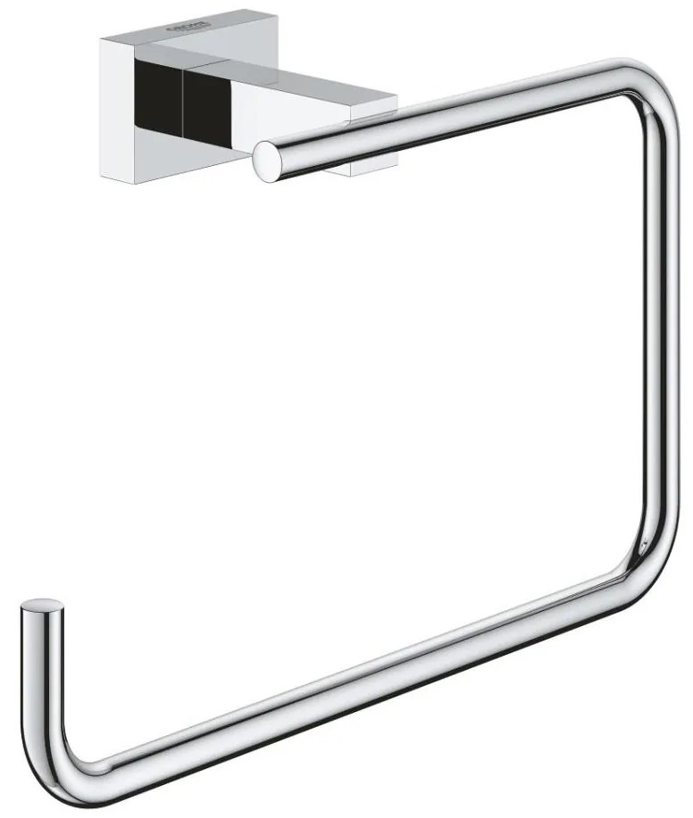 GROHE 40510001 - Държач за кърпи ESSENTIALS CUBE 188 мм лъскав хром