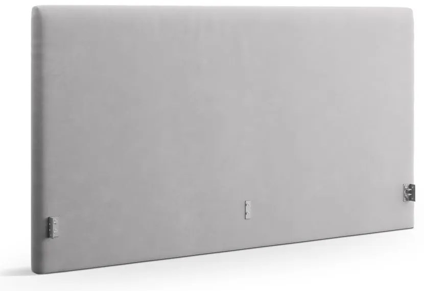 Светлосива тапицирана табла за легло 150,5x100 cm Remo – Micadoni