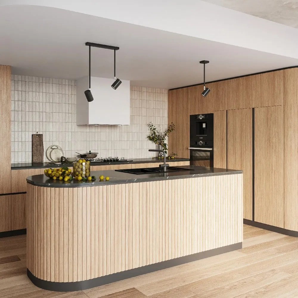 Черен прожектор 6x10 cm Jones – Sollux