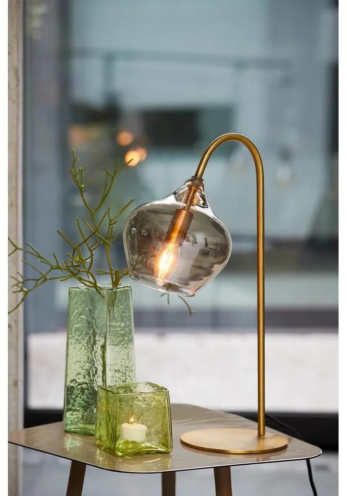 Настолна лампа в бронзов цвят (височина 50,5 cm) Rakel - Light &amp; Living