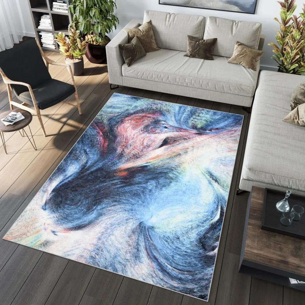 Интересен модерен килим с абстрактен модел Ширина: 120 см | Дължина: 170 см