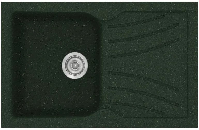 Мивка Sanitec 337-Granite Green