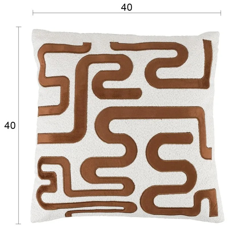 Кадифена декоративна възглавница 40x40 cm Ayur – White Label