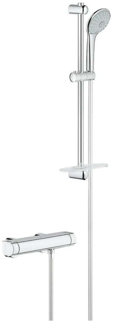 Душ система със смесител 34195001 Grohtherm 2000, Grohe, хром, 1/2″