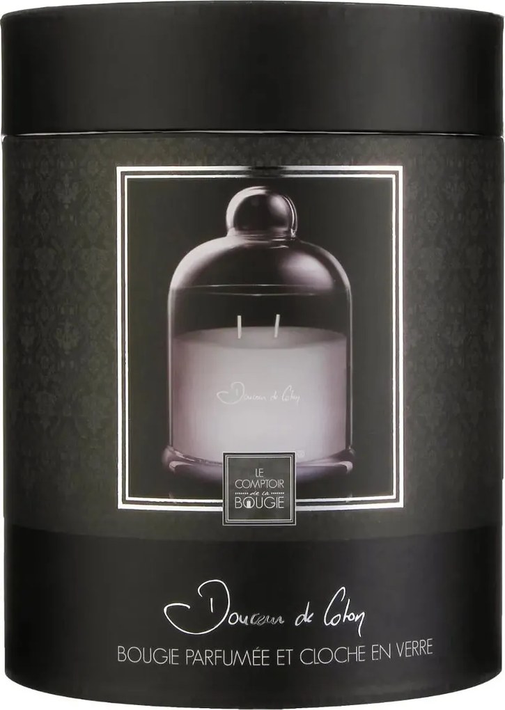 Ароматна свещ atmosphera Loyd, Soft Cotton, Стъкло, 650 g