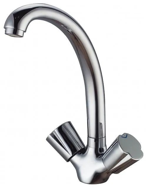 Стоящ смесител за умивалник Брит ICF 8847474 C M 7119, месинг, хром, 16x24см