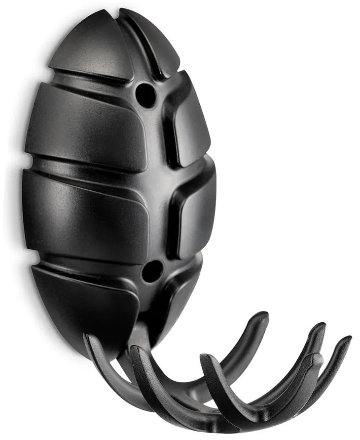 Черна кука за стена Bug - Spinder Design