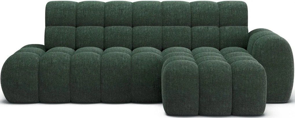 Ъглов диван Нерида-зелен-десен