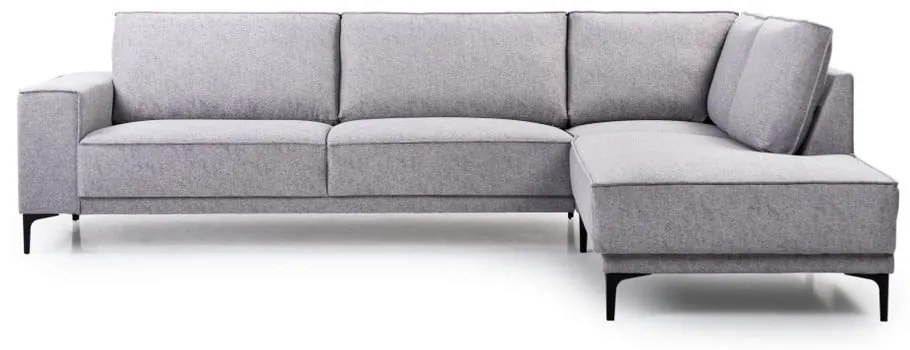 Светлосив ъглов диван (десен ъгъл) Copenhagen - Scandic