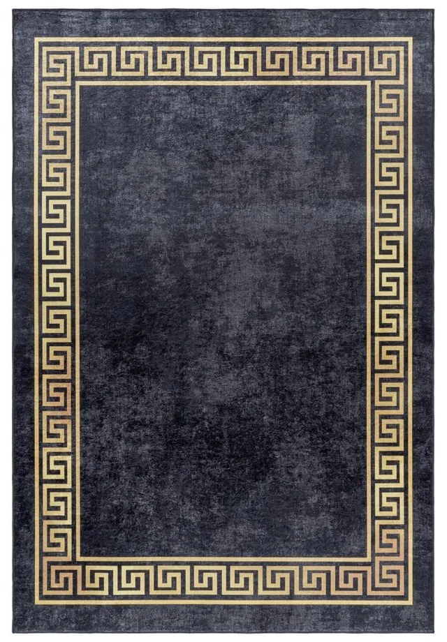 Антрацитен килим подходящ за пране 160x230 cm Fiesta – Ayyildiz Carpets