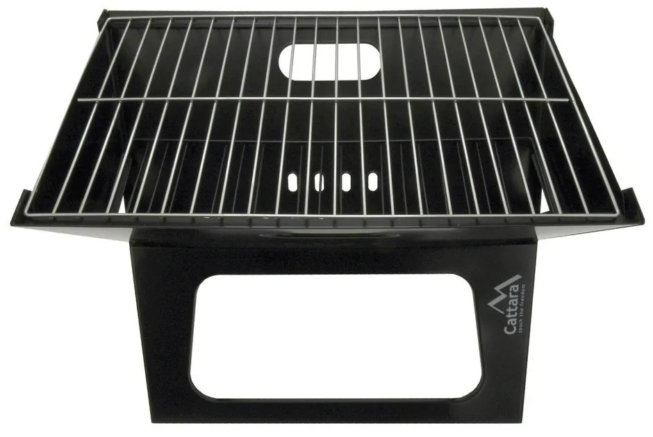 Сгъваема черна скара на дървени въглища Piran - Cattara