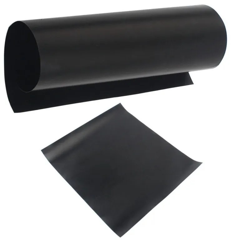 Комплект 3 бр подложки за печене Kinghoff KH 1920, За барбекю/скара, PTFE незалепващо покритие, 40х33 см, Устойчива до 200C, Черен