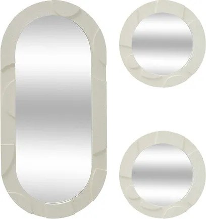 Сет огледало atmosphera Anny, 3D, MDF, 3 бр