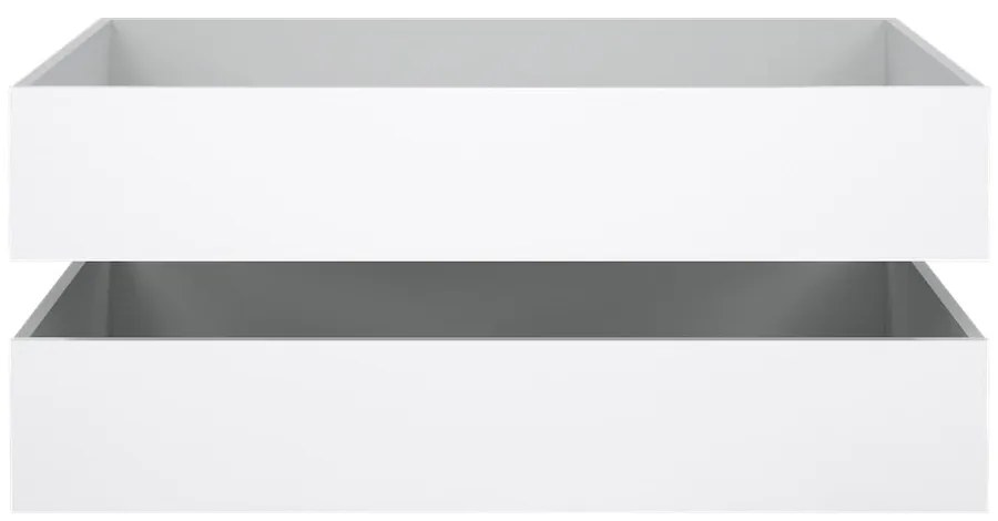 Бели чекмеджета за под леглото в комплект от 2 бр. 90x190/140x190 cm Naia – Tvilum