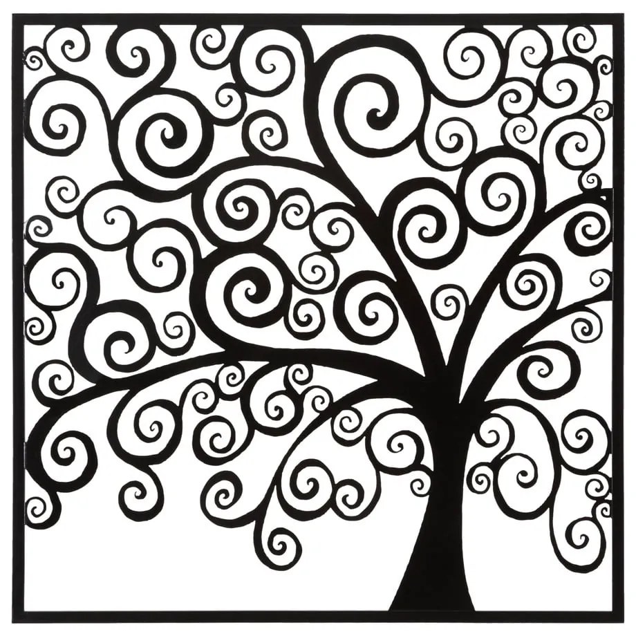 Метална декорация за стена 100x100 cm Three Plus - Mauro Ferretti