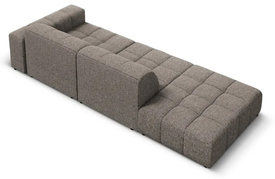 Тъмносив шезлонг (десен ъгъл) Chicago – Cosmopolitan Design