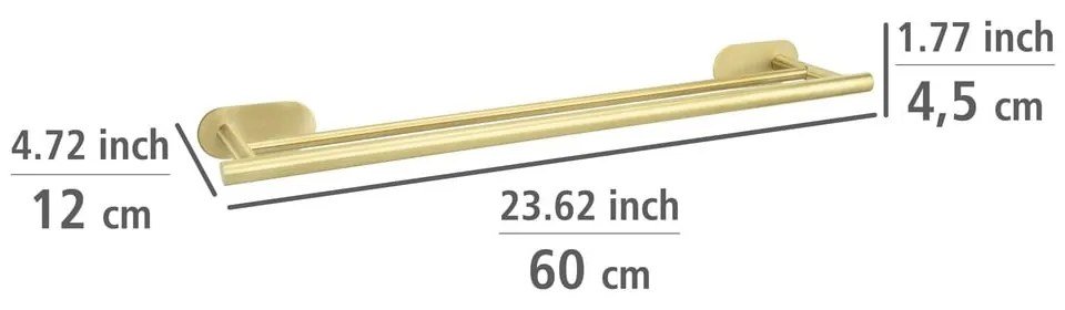 Самостоятелна поставка за кърпи от неръждаема стомана Orea Gold - Wenko