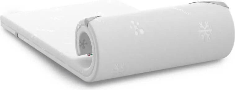 Топ матрак isleep, CoolComfort8 см - РАЗОПАКОВАН, 160x200x8, Твърд, Eластична пяна, Мемори пяна