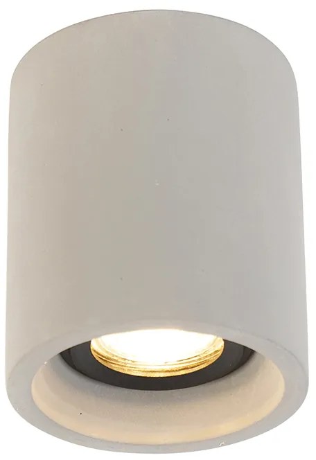 Интелигентен кръгъл таванен прожектор бетон с Wifi GU10 - Deep