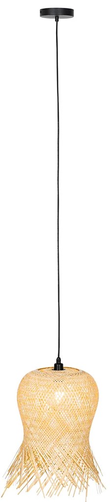 Ориенталски висящ аплик за външна употреба бамбук IP44 - Carlos