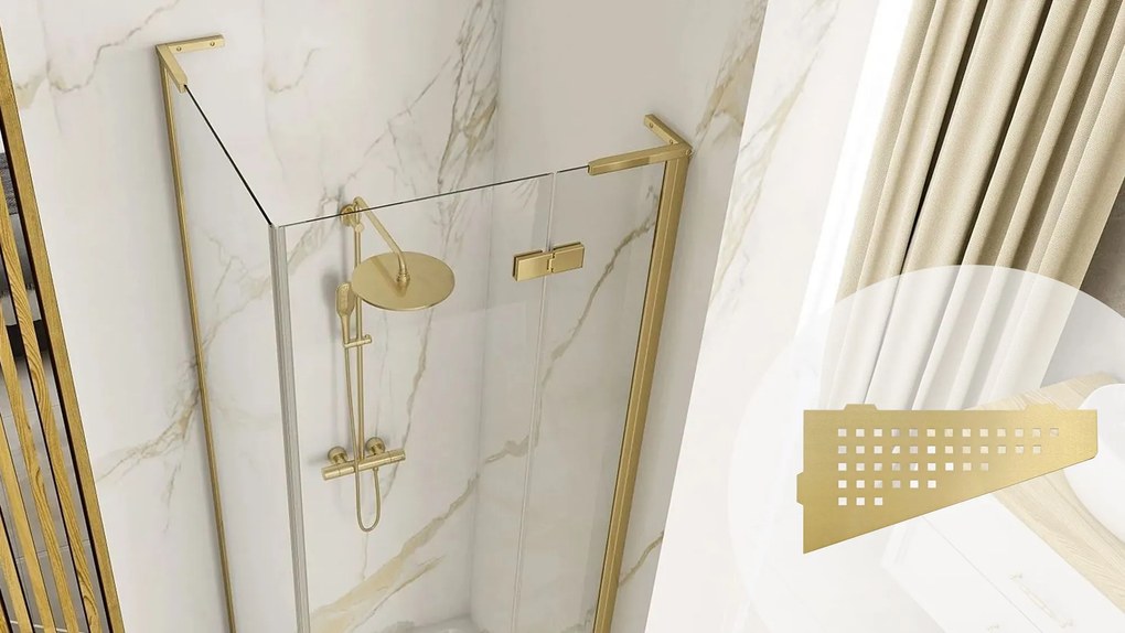 Рафт за баня SF05 gold brush