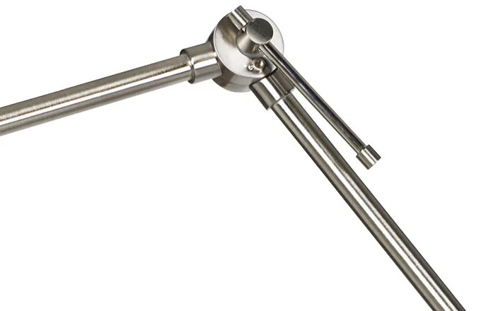 Модерна подова лампа стомана регулируема - Editor