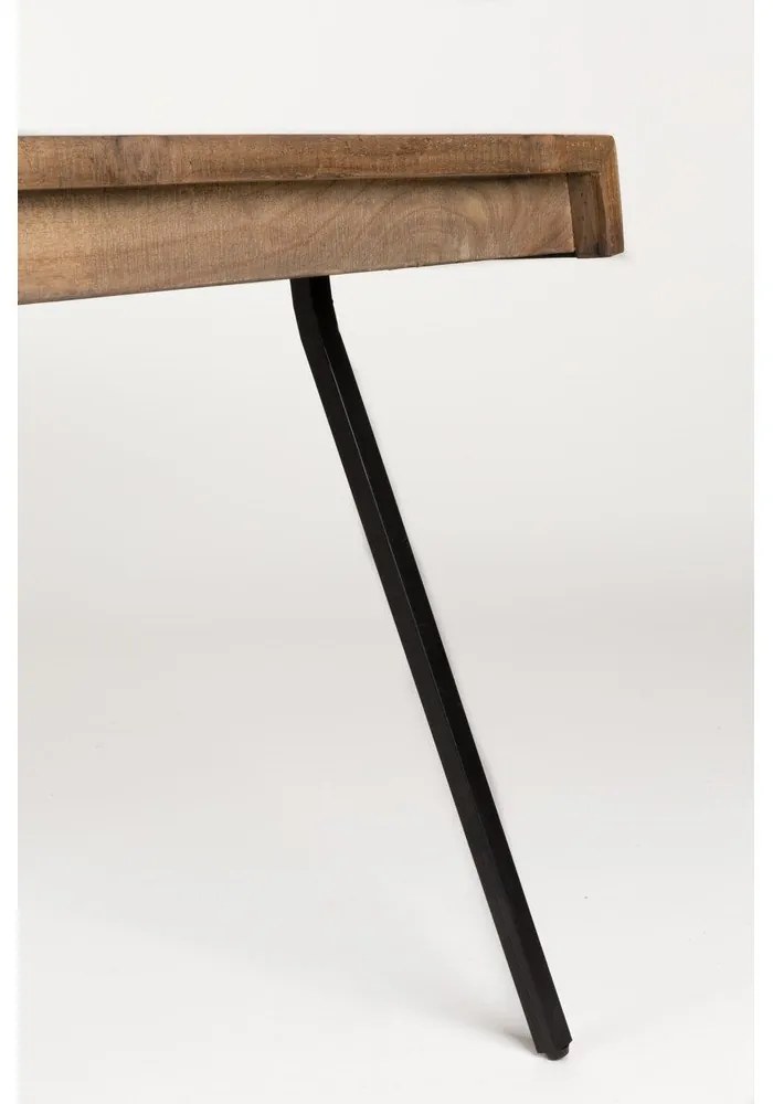 Трапезна маса от тиково дърво 100x220 cm Suri - White Label