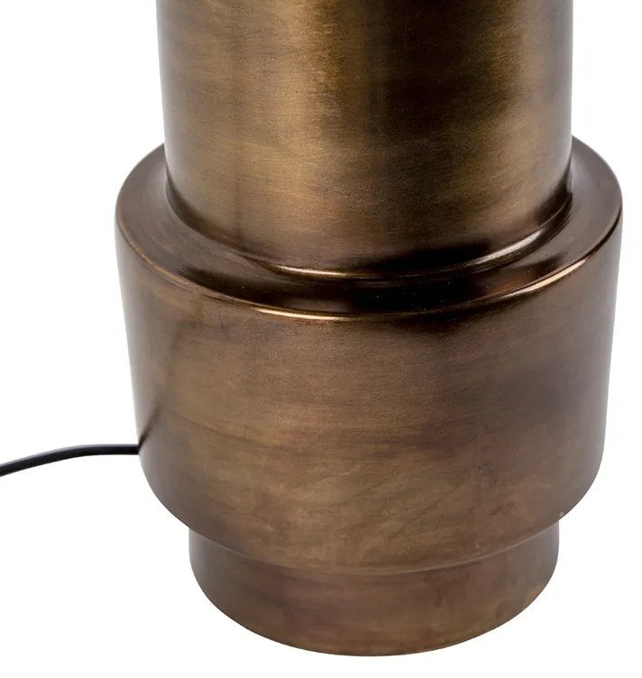 Art Deco настолна лампа бронз без абажур - Bruut