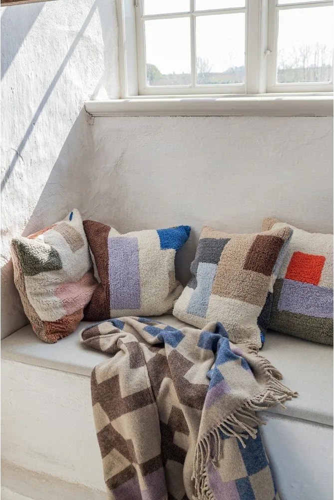 Памучна калъфка за възглавница 50x50 cm Brick – Mette Ditmer Denmark