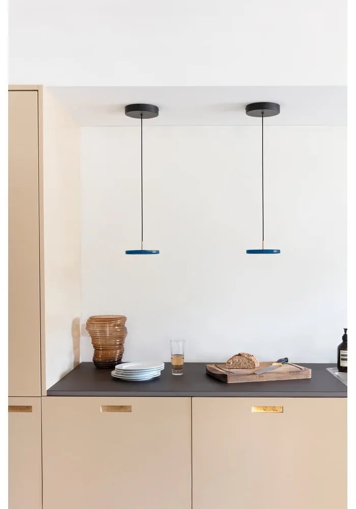 LED висящо осветително тяло петролено с метален абажур ø 15 cm Asteria Micro – UMAGE