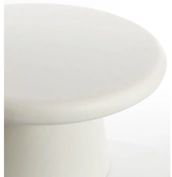 Бяла кръгла масичка за кафе ø 70 cm Kulona – Light &amp; Living