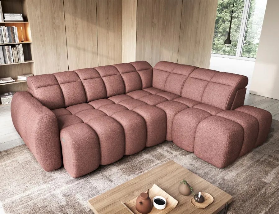 Ъглов диван Chicago-Sapio apple-Десен