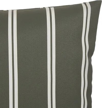 Калъфка за външна възглавница atmosphera Tileo, Райе, Каки, 30×50 cm