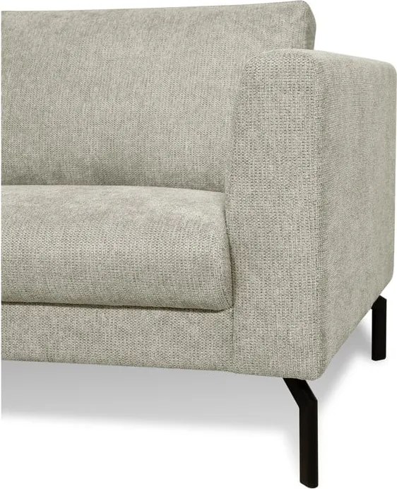 Светлосив ъглов диван (ляв ъгъл) Gomero – Scandic