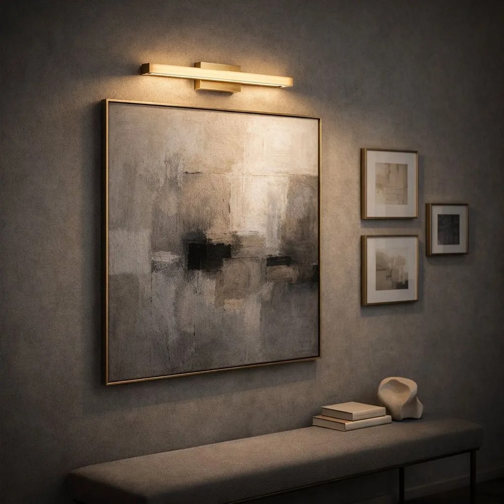 Аплик LED 42CM APP1851-1W BRUSH GOLD