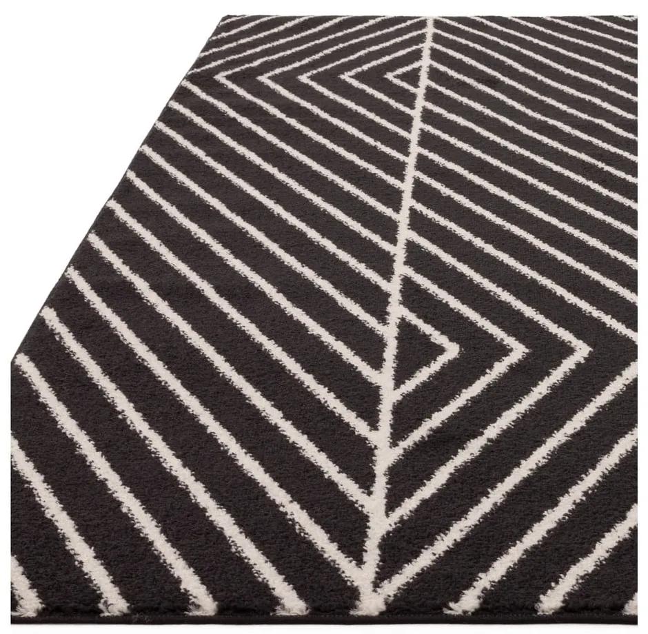 Черно-бял килим 120x170 cm Muse - Asiatic Carpets