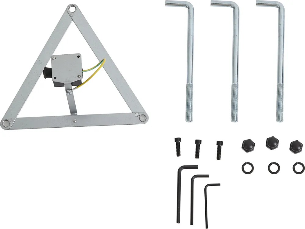 Класически външен фенер черен с антично злато 200 см 2 светлини IP44 - Daphne