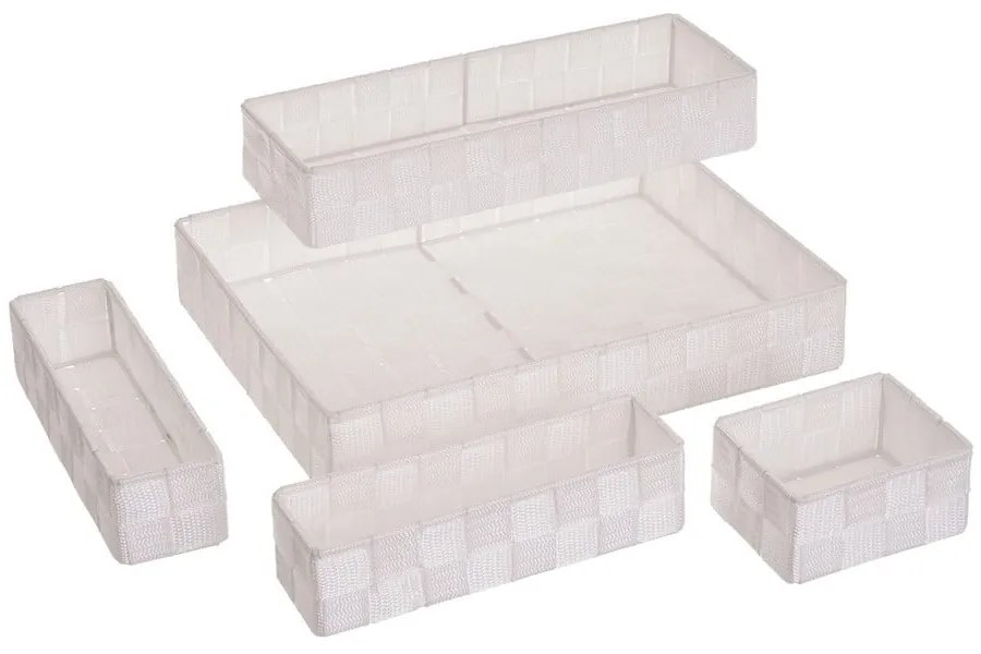 Органайзери за чекмеджета от плат в комплект от 5 броя - Casa Selección