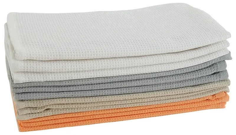 Памучни кърпи в комплект от 3 броя 40x60 cm Wafle - B.E.S.