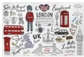 Подложка за хранене LONDON 45x30см PVC (0193662) - Horecano