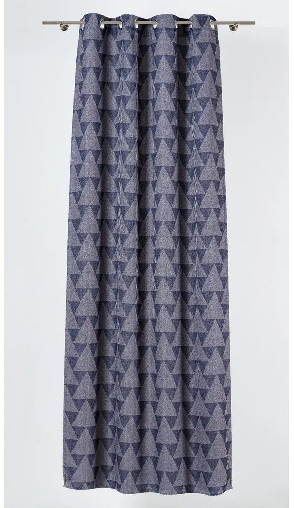 Синьо-сива завеса 130x260 cm Zatapa - Mendola Fabrics