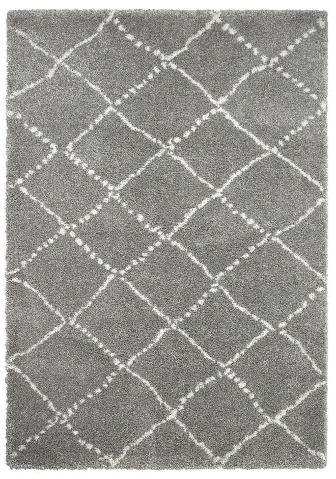 Сив килим , 120 x 170 cm Royal Nomadic - Think Rugs