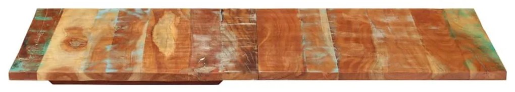 286058 vidaXL Правоъгълен плот за маса 60x140 см 25-27 мм регенериран масив