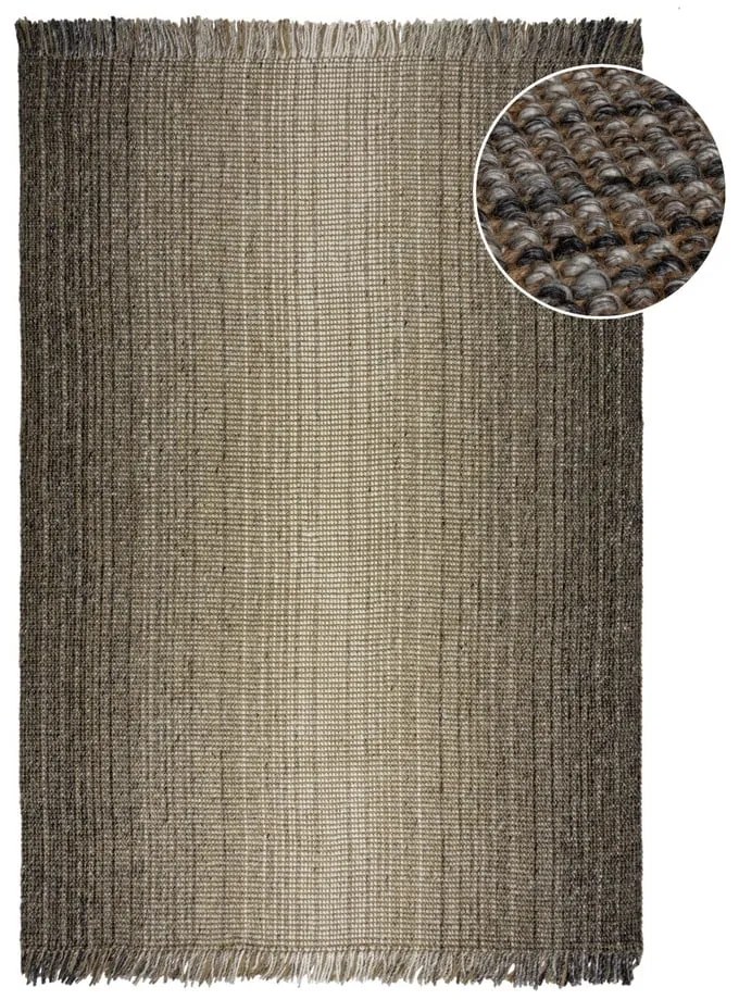 Сив килим 160x230 cm - Flair Rugs