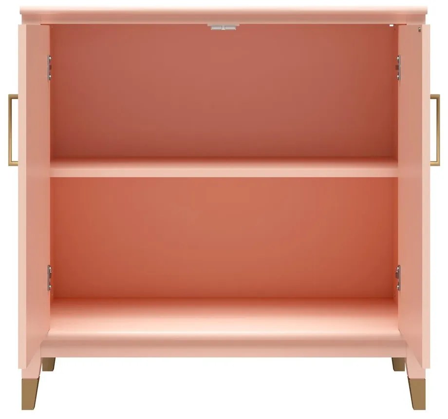 Розово шкафче 86x85x41 cm Westerleigh – CosmoLiving by Cosmopolitan