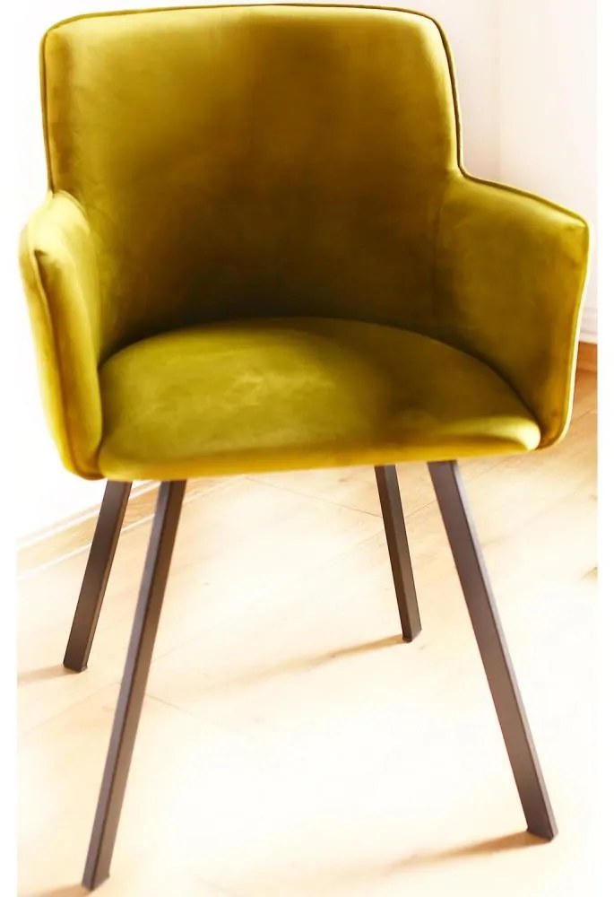 Трапезен стол AMELIA зелен