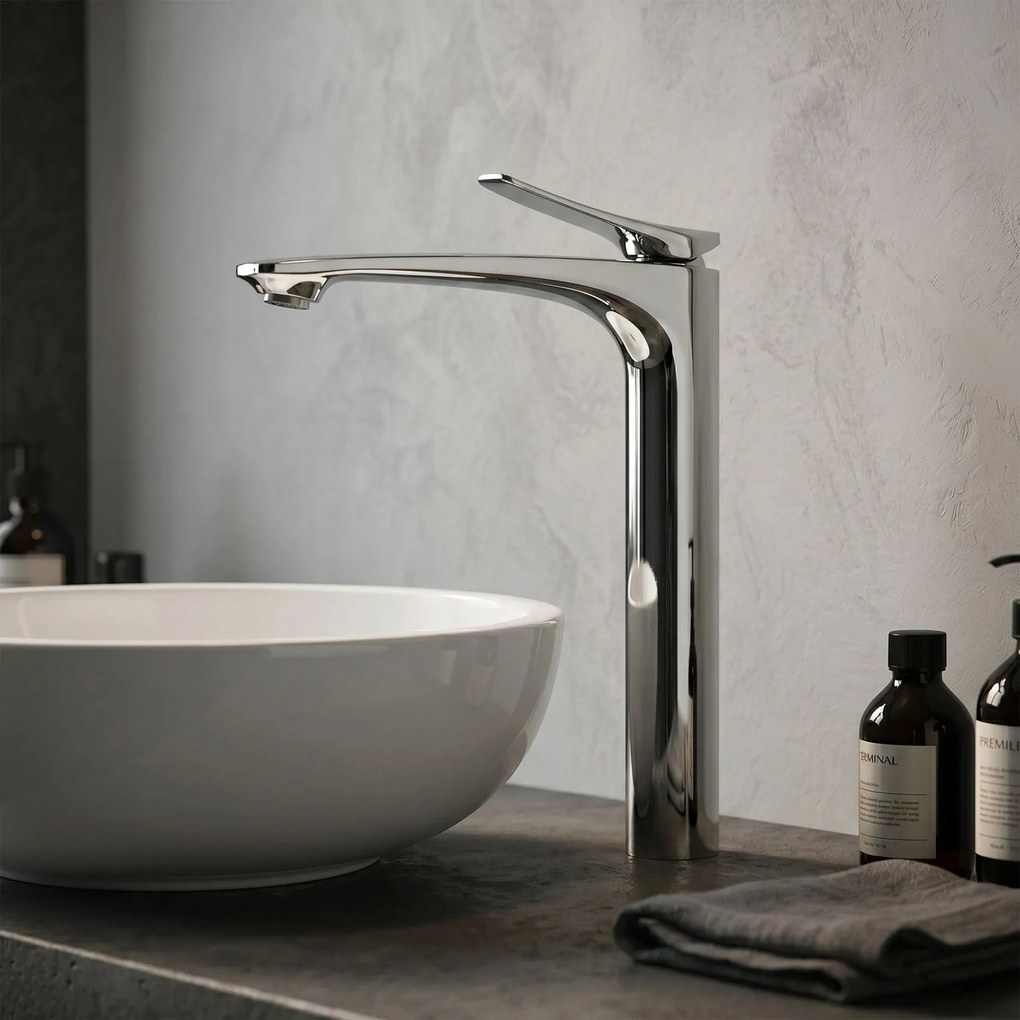 Смесител за мивка PREMIUM Rea Vision Chrome High