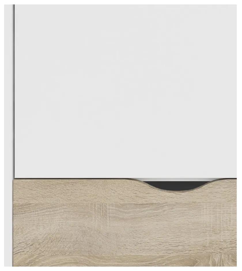 Бял гардероб 99x200 cm Oslo - Tvilum